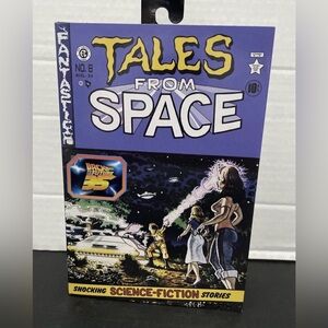 NEW NECA Back To The Future MARTY MCFLY ‘TALES FROM SPACE’ Action Figure Toy